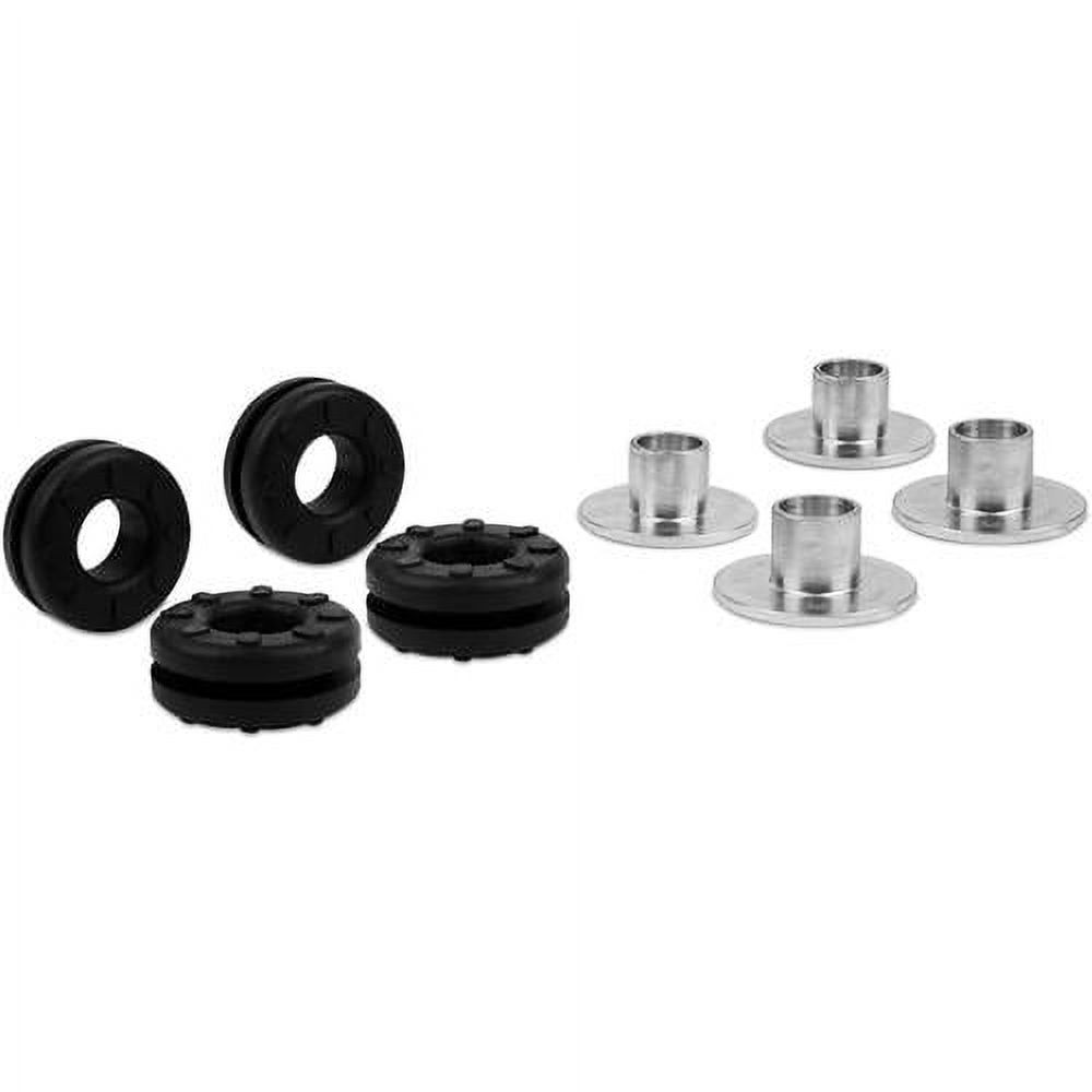 Vibration Isolation Rubber Grommet & Insert For Oil Cooler Brackets, 4