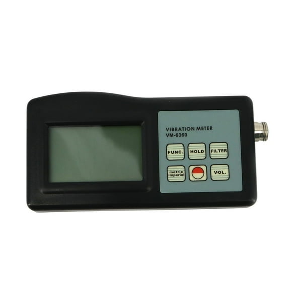 Vibration Meter Digital Vibrometer Handheld VM-6360 Digital Vibration Meter Tester Vibrometer ,Easy to Operate