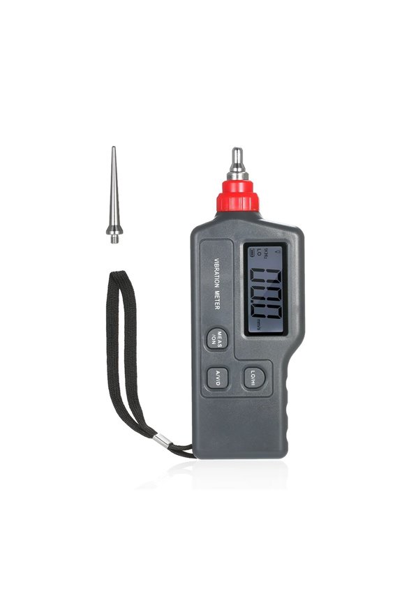 Vibration Meter Portable Digital Vibration Meter With LCD Screen Vibration Analyzer Tester AC Output Acceleration Velocity