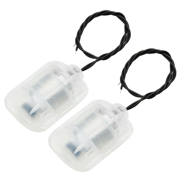 Vibration Motors DC 12V 4000RPM Massager Vibrating Motor with White Shell 58x44x30mm 2pcs