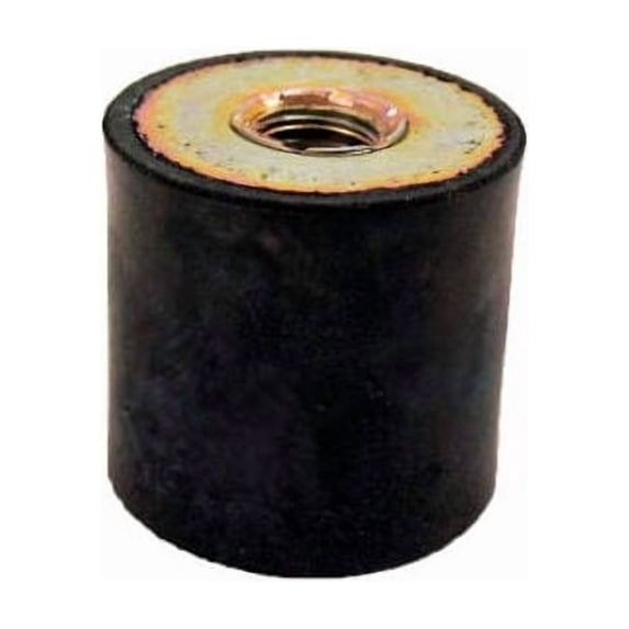 Vibration Mount 2 Tapped Holes .63"" Dia .50""H 8-32 Thread