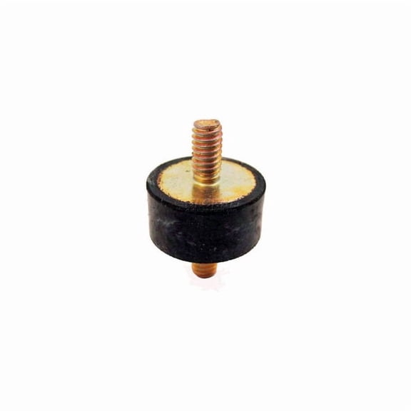 Vibration Mount 2 Threaded Studs 1.00"" Dia .75""H 1/4-20 Thread