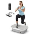 thumbnail image 1 of Vibration Plate Exercise Machine, 400 LBS Capacity Vibration Plate for Lymphatic Drainage, Max Space for Whole-Body Workout & Relaxation at Home, 1 of 2