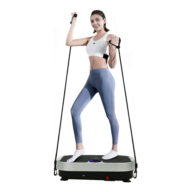 Vibration Plate Exercise Machine,Full Body Fitness Platform with