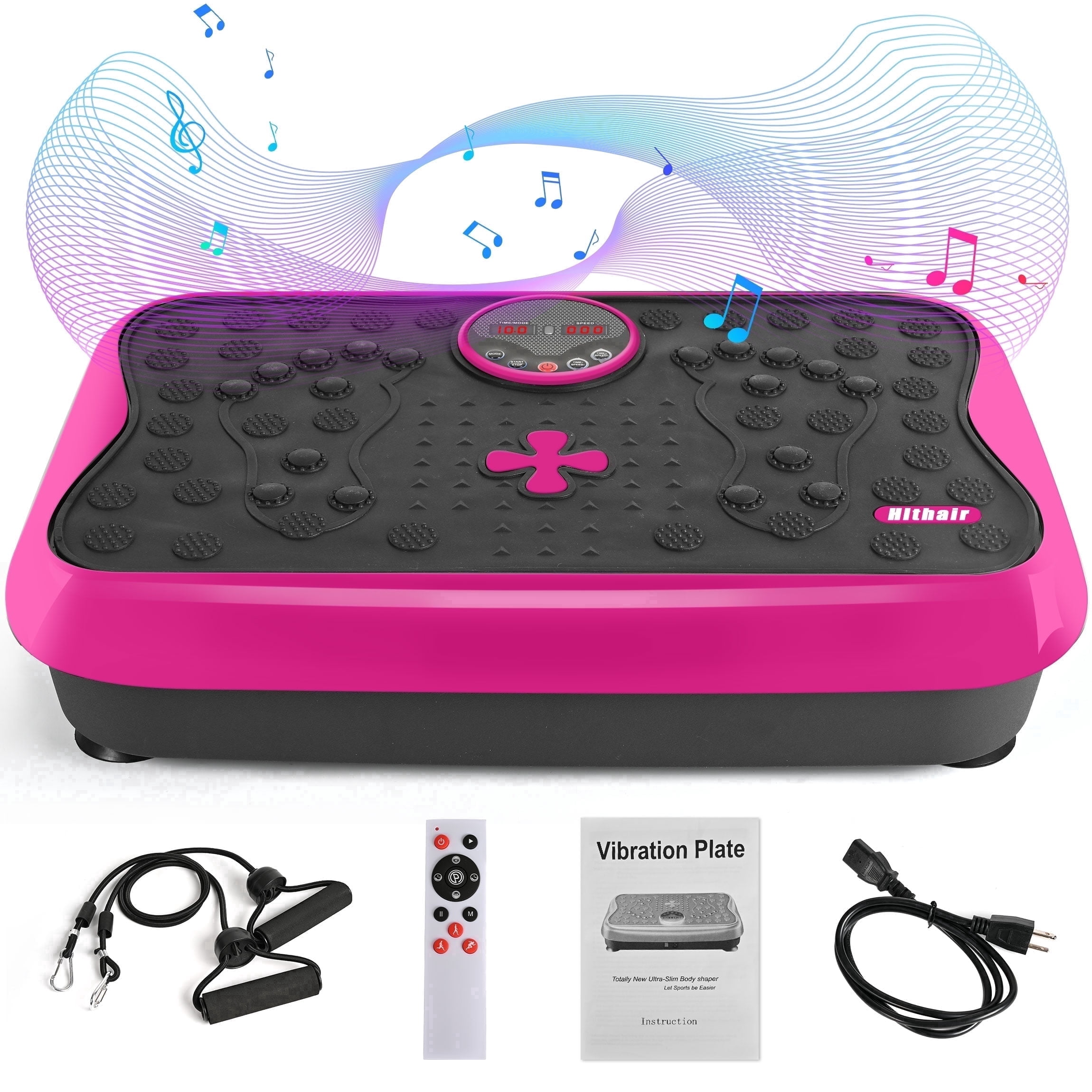 Vibration Plate Exercise Machine for Lymphatic Drainage, Full Body ...