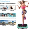 thumbnail image 1 of Vibration Plate Exercise Machine for Lymphatic Drainage, Power Plate Vibrating Platform, Shaker for Weight Loss, Exercise Board with 120 Levels for Home Gym$$Sport & Recreation Other, 1 of 10