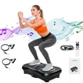 thumbnail image 1 of JDNRXO Vibration Plate Exercise Machine, Vibration Plate with Loop Bands & Remote, Power Plate Vibration Platform for Weight Loss, Toning & Wellness, 1 of 8