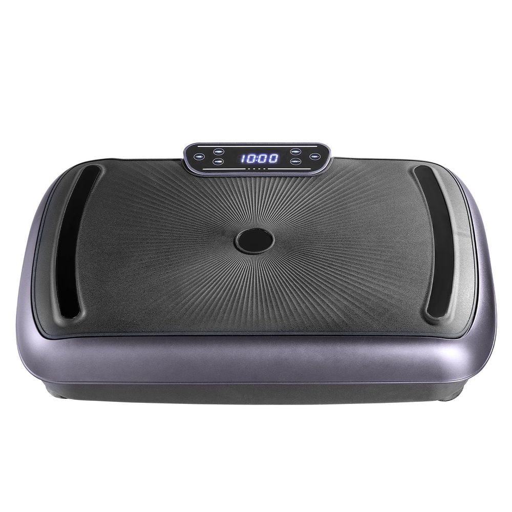Vibration Plate Exercise Machine Whole Body Shaker Fitness Platform Black