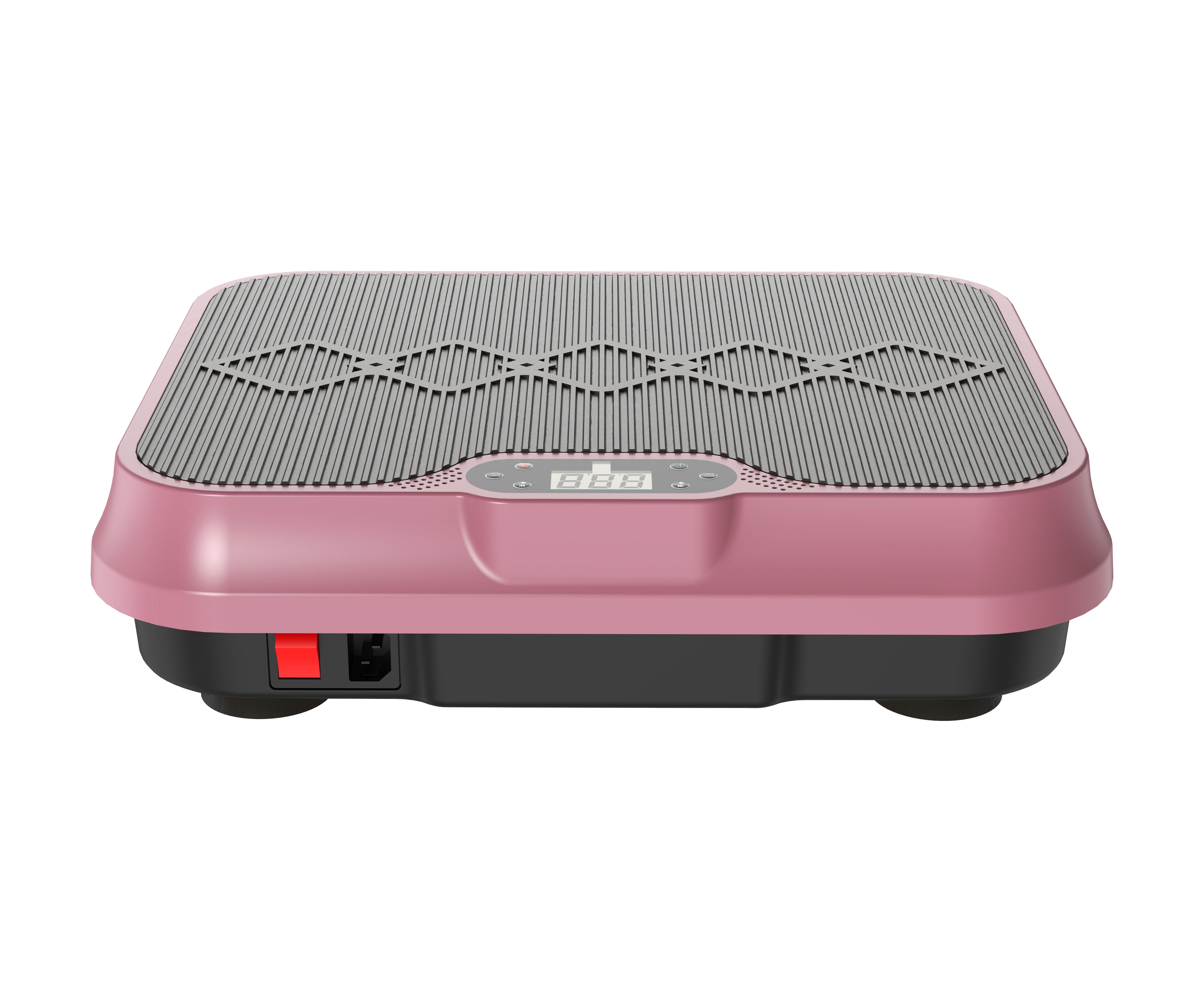 Vibration Plate Exercise Machine, Whole Body Workout Platform with Remote Control, Resistance Bands, Vibration Platform for Home Gym