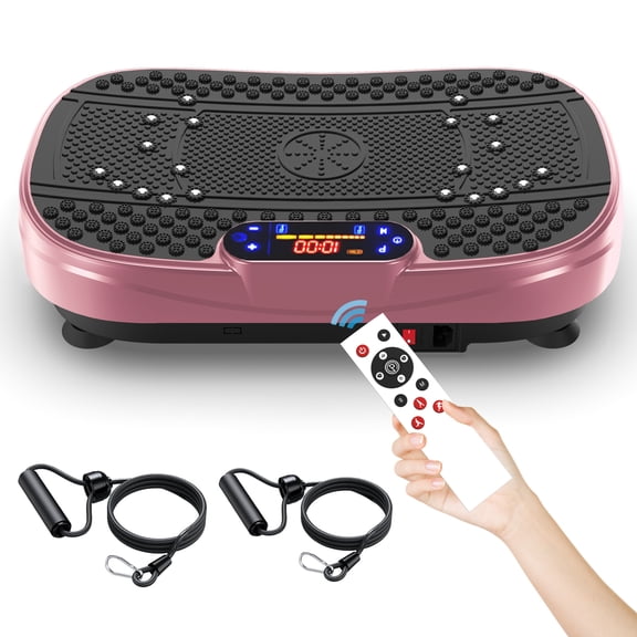 Fahuac Vibration Plate Fitness Platform Exercise Machine -Full Body Vibrating Shaking Workout Fitness Platform Vibration Plate for Home Gym 200w