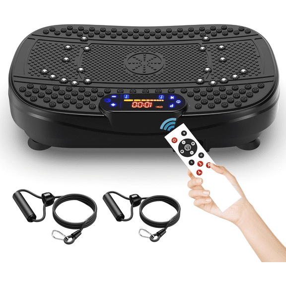 Fahuac Vibration Plate Fitness Platform Exercise Machine - Full Body Shaker Workout Platform for Home Gym 200W