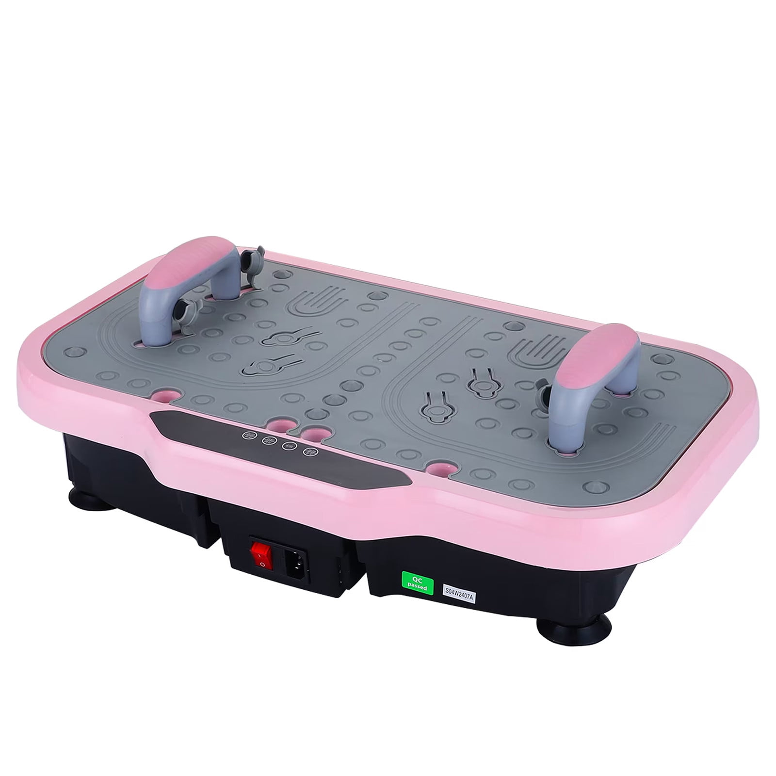 Vibration Plate Fitness Platform Vibration Fitness Board with Handle Whole Body Exercise Equipment with 120 Speed Fats Burning and Weight Loss Suitable for Women Men and Home Gym