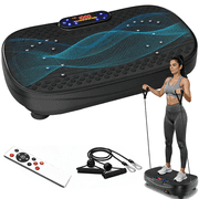 ENZVOIA Full Body Vibration Plate Exercise Machine, 120 Speeds, 5 Preset Modes, 300 Lb Capacity, for Weight Loss