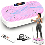 ENZVOIA Vibration Plate Exercise Machine, 120 Speeds, 5 Preset Modes, for Weight Loss, 300 lb Capacity, Portable