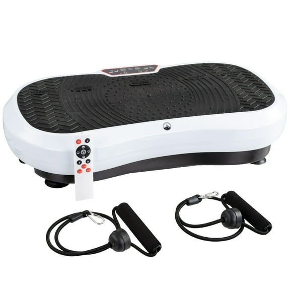 Wakeman Vibration Plate Exercise Machine - Vibrating Platform with Remote