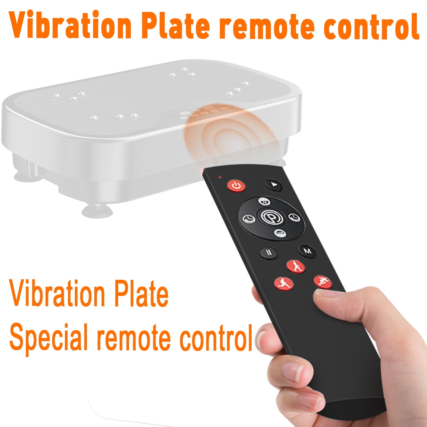 Plates Smart Remote Vibration Plate remote control - Walmart.com