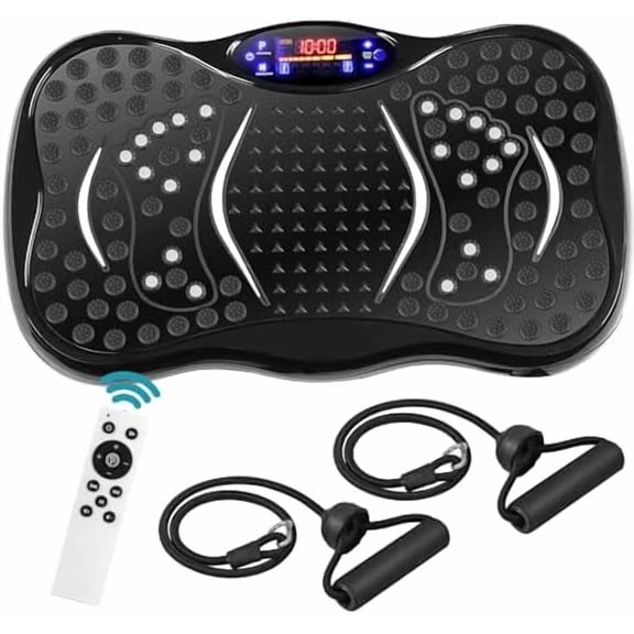Vibration Platform Exercise Machine Lymphatic Drainage Full Body Shaker Workout Fitness Machine for Weight Loss, Vibrating Plate$$Sport & Recreation Other