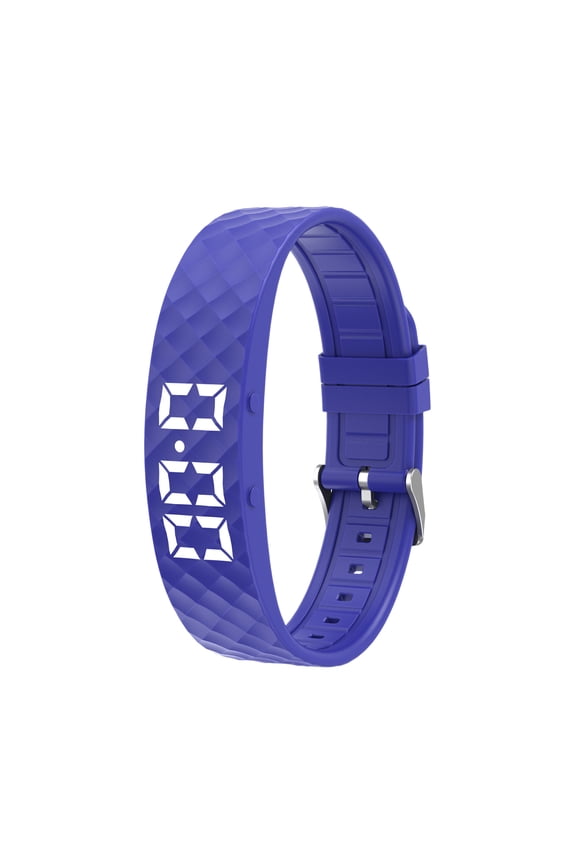 Vibration Reminder Smart Bracelet With Alarm & Sports Monitoring, Rechargeable Fitness Tracker Watch For S