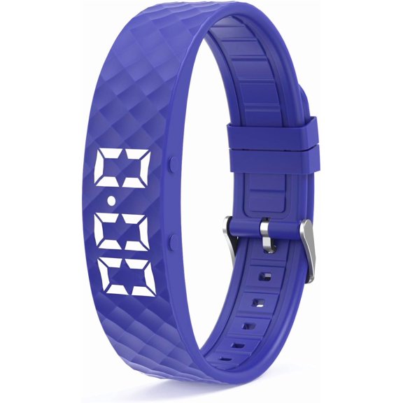 Vibration Reminder Smart Wristband Sleep Monitoring Alarm Watch Sports Rechargeable Wristband, Vibrating Alarm Clock