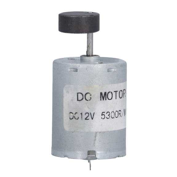 Vibration Speed Reduction Transmission Parts R370 DC 12V Micro Motor with 13x6mm / 0.5x0.2 inches Eccentric Wheel 5300RPM