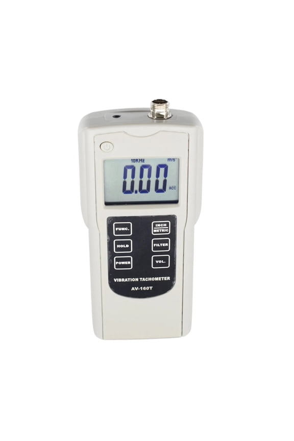 Vibration Tester Portable Digital Tachometer AV-160T Piezoelectric Accelerometer for Electronic Stethoscope Bearing Monitor ,User Friendly