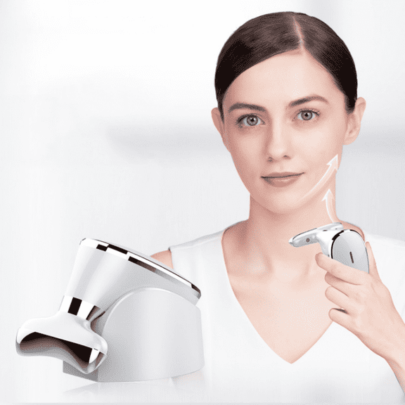Vibration massage neck wrinkle instrument neck and face massage instrument
