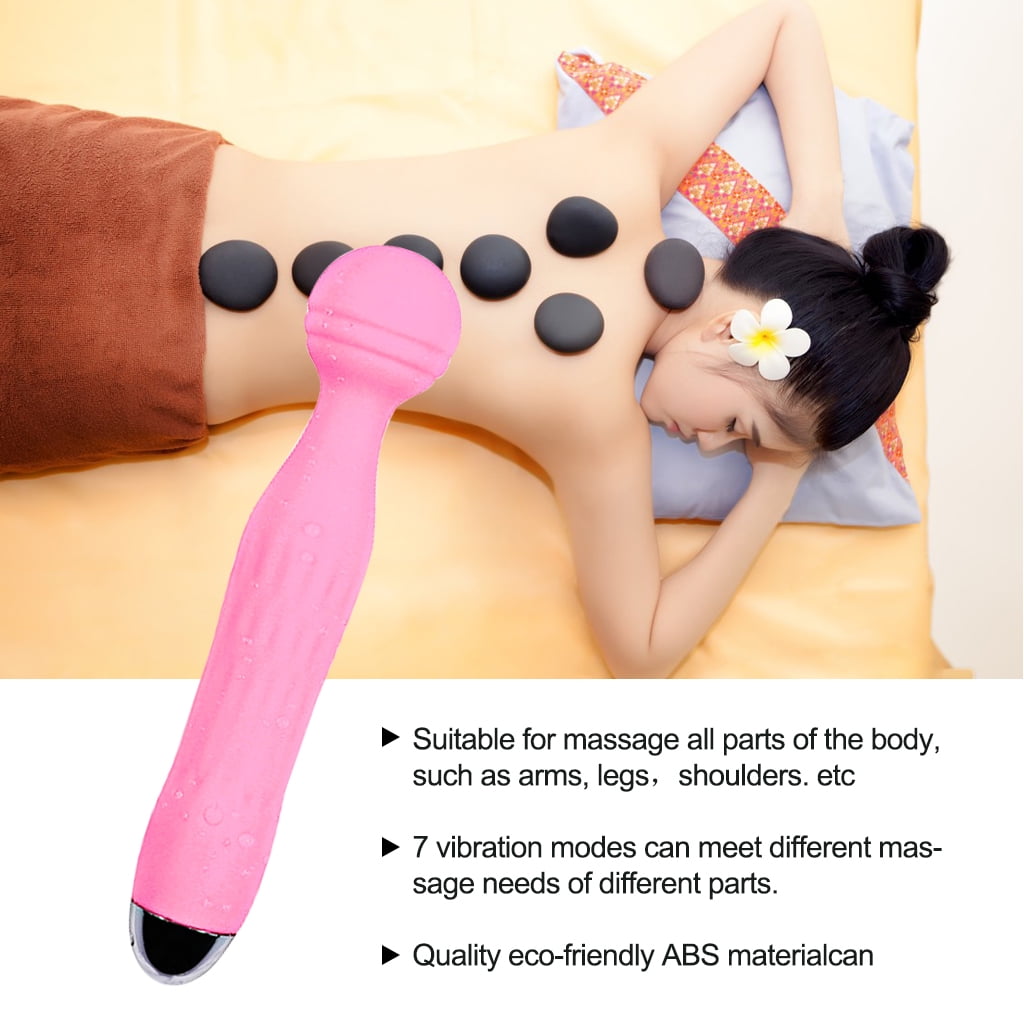 Vibrations Personal Back Massage Body Relax Handheld Wand Personal Massage Wand For Powerful 0755