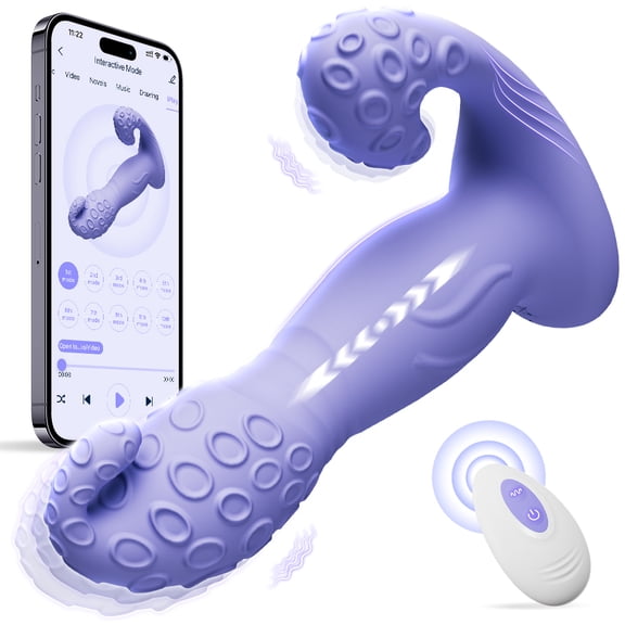 Vibrator with Remote & APP Control For Women Vibrator With 9+9 Vibration Modes Vibrators Adult Toy