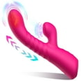 thumbnail image 1 of Vibrators Adult Sex ToysThrusting Rabbit Vibrator Dildo With 3 Telescopic Speeds, 10 Vibration Modes, 10 Suction Modes,Rechargeable Vibrating Dildo Adult Sex Toys For Women & Couple, 1 of 6