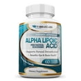 thumbnail image 1 of Vibraxlabs Alpha Lipoic Acid 600mg-Extra Strength-Natural Antioxidant, 60 Vegetable Capsules, 1 of 8