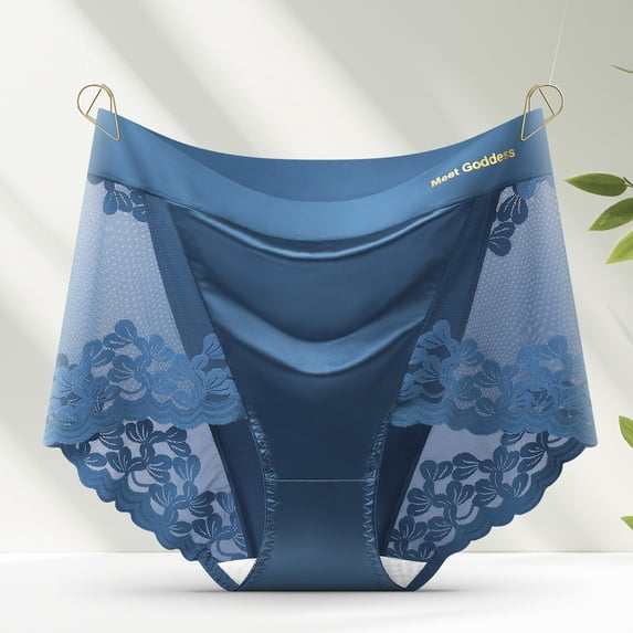 Vibrex Cotton Underwear for Women Fashion Women's Ventilate Underpants Solid Soft Regular Comfortable Briefs,Breathable Comfortable Panties,Soft Undies,S-XL
