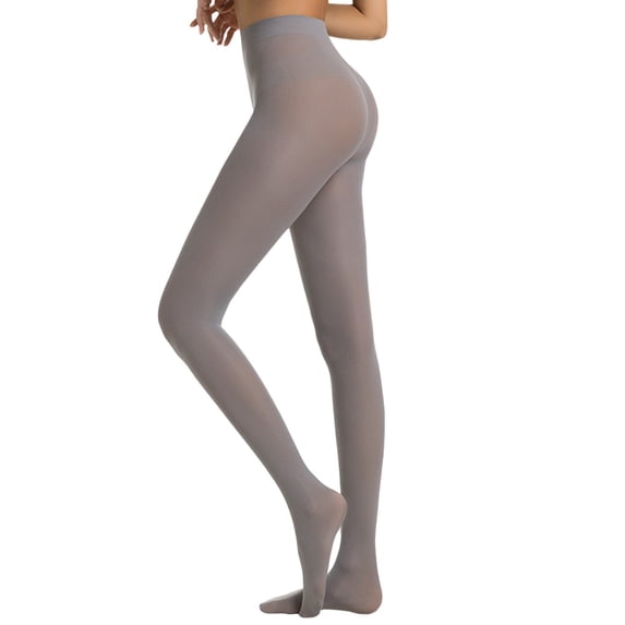 Vibrex Cozy Tights for Women Fashion Solid Color High Elasticity Stockings Bottom Slip Silk Pantyhose Dance Leggings Full Length Bodysuit Stockings Soft Comfortable Tights for Everyday Wear