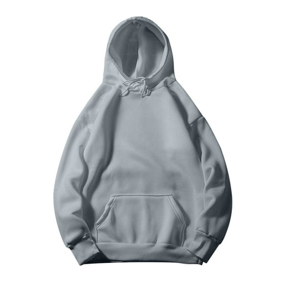 Vibrex Hoodies for Womens Solid Hoodies Fall Fashion Casual Long Sleeve Hooded Sweatshirts Loose Comfy Trendy Pullover Tops with Pockets