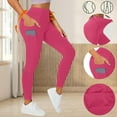thumbnail image 1 of Vibrex Leggings for Women Plus Size with Pockets,Women Workout Out Pocket Leggings Fitness Sports Running Yoga Athletic Pants Leggings Compression Pants, 1 of 9