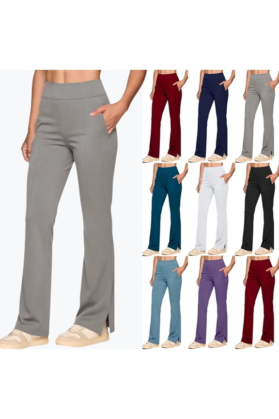 Leggings for Women Plus Size with Pockets,Womens Stretch Yoga Leggings Fitness Running Gym Sports Full Length Active Pants Leggings Compression Pants