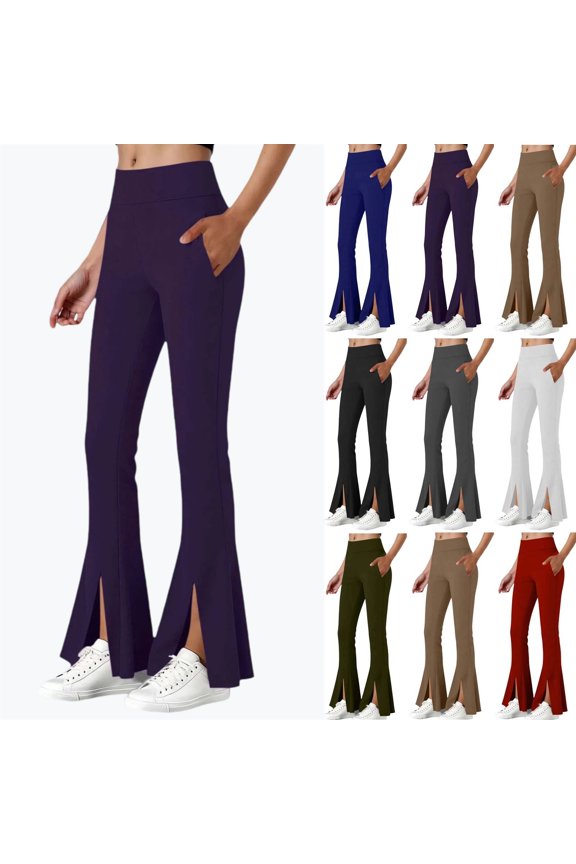 Leggings for Women High Waisted,Women's High Waist Solid Color Hip Lifting Exercise Fitness Tight Yoga Pants Leggings Compression Pants