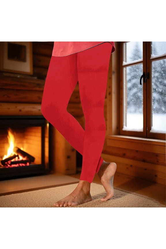 Leggings for Women,Ladies' Velvet Warm Home Leggings Casual Close Fitting Leggings Long Pants Leggings Compression Pants