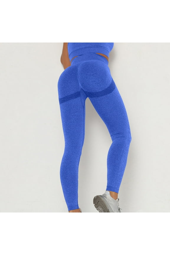Leggings for Women Plus Size,Women's Color Hip-lifting Sports Fitness Running High-waist Yoga Pants Leggings Compression Pants