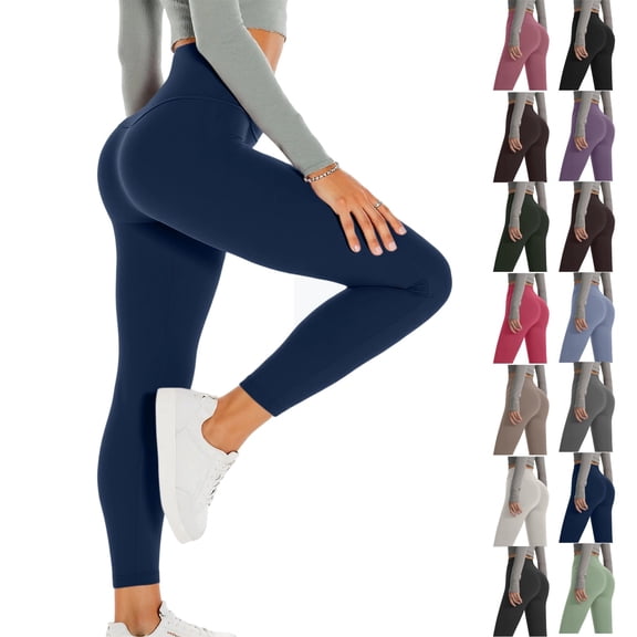 Vibrex Leggings for Women Plus Size,Women's Wearing Quick Drying Hollowed Out Gradient Buttocks Long Yoga Pants Leggings Compression Pants
