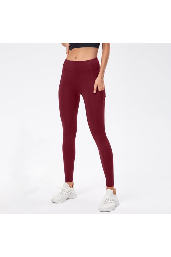 Leggings for Women,Women's Velvet Sports Pants Running Yoga Fitness Pants High Waisted Elastic Tight Pants Leggings Compression Pants