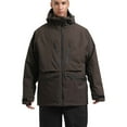 thumbnail image 1 of Vibrex Men's Cold Weather Ski Jacket Insulated Waterproof Snowsuits Winter Warm Outdoor Skiing Snowboard Jackets for Men Mens Solid Color Ski Suit Snowboard Snowsuit Snow Coats Waterproof Hooded, 1 of 9