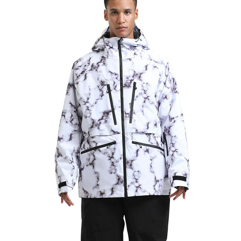 Vibrex Men's Winter Windproof Waterproof Snowsuit Snowboard Jacket