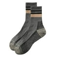 thumbnail image 1 of Vibrex Mens Fall Winter Splice Color Fleece Casual Socks Warm Deodorizing Absorb Sweat Middle Barrel Socks for Comfortable and Style in Cold Weather Crew Socks with Breathable Soft Athletic Wear, 1 of 6