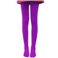 thumbnail image 1 of Vibrex Women Tights for Dresses Women's All Age Thin Velvet Dance Socks Socks White Pantyhose Womens Opaque Tights Colorful Warm Winter Thermal Tights Soft High Waist Solid Color Footed Pantyhose, 1 of 3
