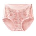 thumbnail image 1 of Vibrex Women's Cotton Brief Underwear Women's Lace Abdomen Waist And Hip Lift Comfortable Body Breathable Underwear Briefs,XL-5XL, 1 of 2