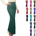 thumbnail image 1 of Vibrex Women's Long Pencil Skirt High Waisted Summer Bodycon Tight Maxi Skirts Women Solid Stretchy Bodycon Maxi Skirt for Elegant Casual Office Wear, 1 of 6