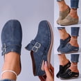 thumbnail image 1 of Vibrex Women's Wedge Sandals Women Leisure Style Solid Color Versatile Slope Heel Large Baotou Cool Slippers Women's Sandals Perfect For Travel,Daily,Vacations,Part,Dates,Work_Blue_5.5, 1 of 9
