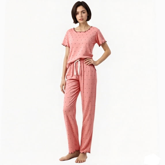 Vibrex Womens Pajama Sets, Women's Lace Lace Patchwork Pajamas And Women's Home Clothes Breathable Pajamas