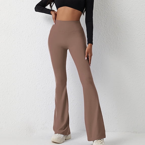 Vibrex Yoga Leggings Women,Fashion Casual Women Printed Gradient Span Ladies High Waist Wide Leg Trousers Yoga Pants Long Pants Leggings Compression Pants