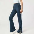 thumbnail image 1 of Vibrex Yoga Pants for Women,Women's High Waist Hip Lift Flare Yoga Pant Sports Bifurcate Leggings Pants Leggings Compression Pants, 1 of 5